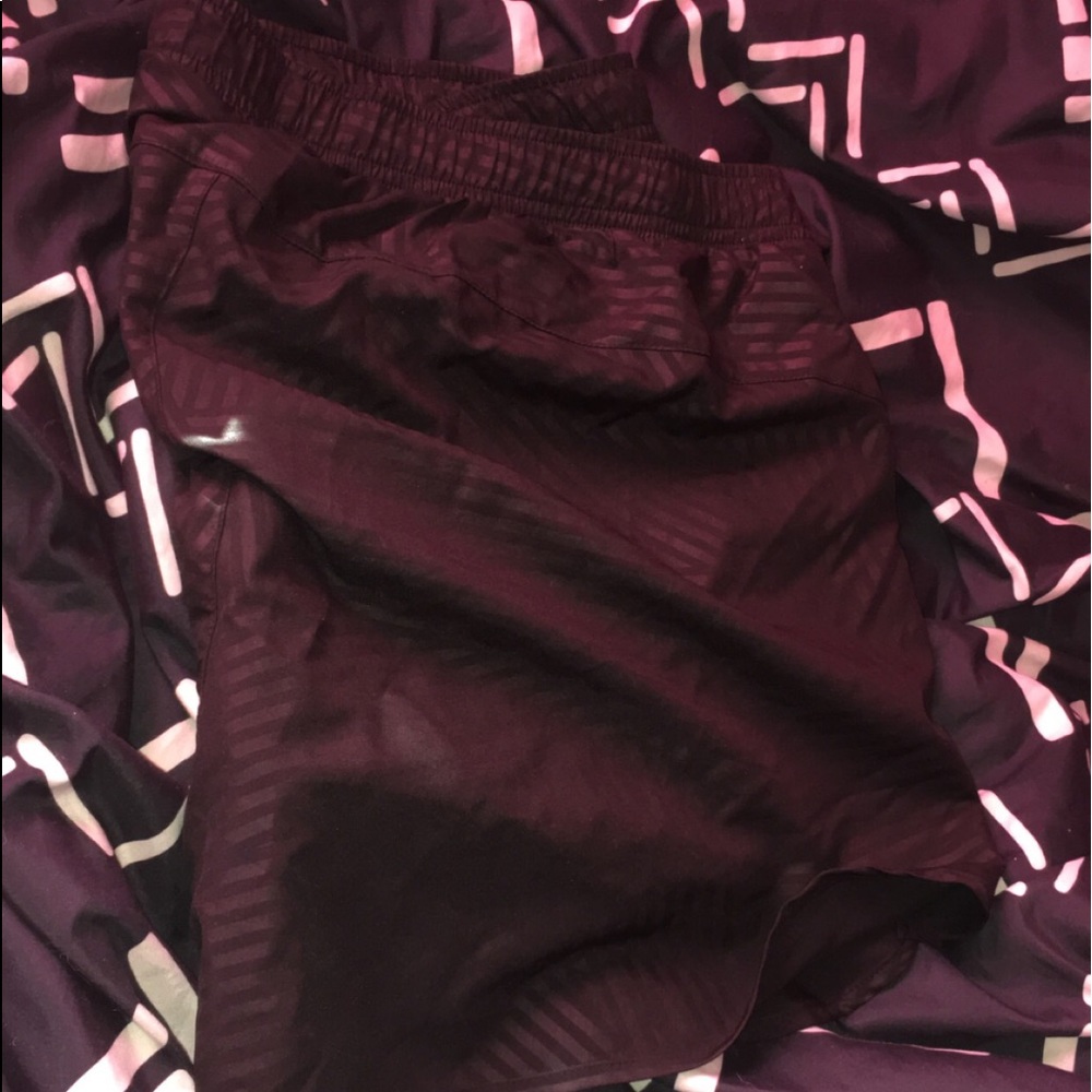 Black workout shorts